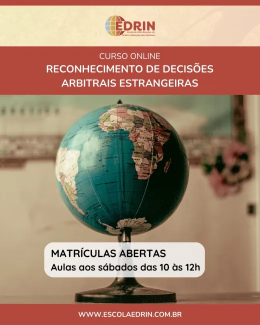 Reconhecimento de decisões arbitrais estrangeiras